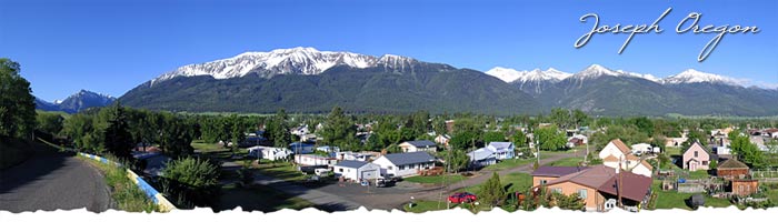 Overlooking Joseph Oregon, Photography by Jeff Baird, All Rights Reserved