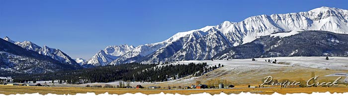 Prairie Creek outside of Joseph Oregon. Photograph by Jeff Baird. All Rights Reserved.