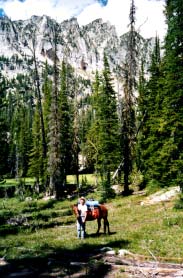 Charlie and Jeff in the Eagle Cap Wilderness