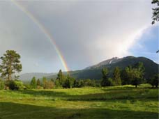 Chief Joseph Mountain Rainbow by Jeff Baird
